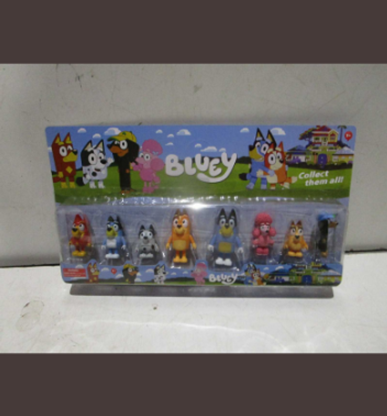 Bluey pvc packing:display box image
