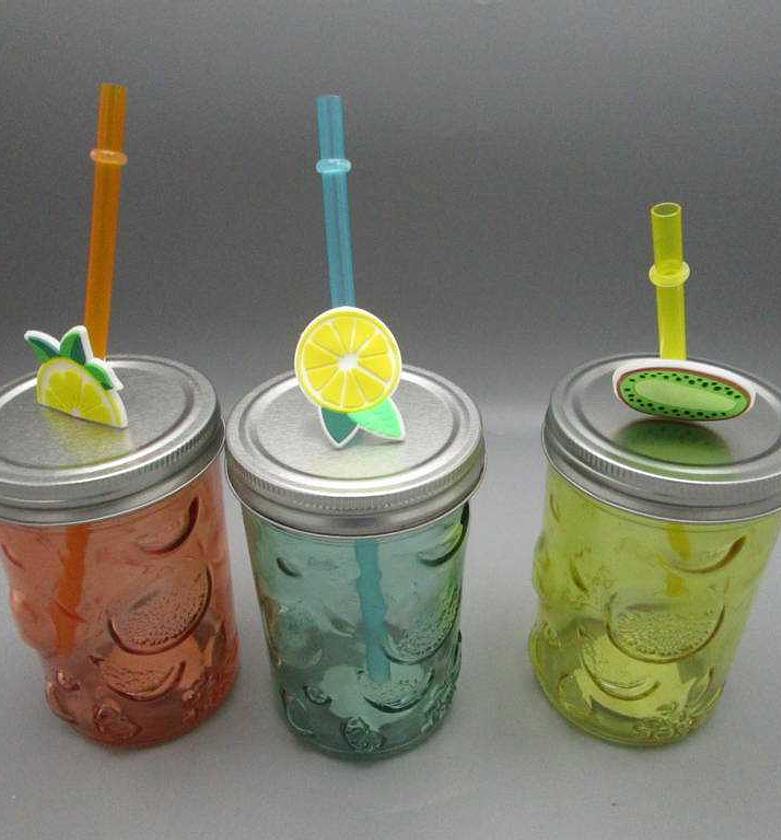 VERRE AVEC PAILLE 500ML - image