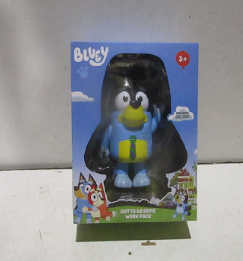 Bluey vinyl packing:display box image