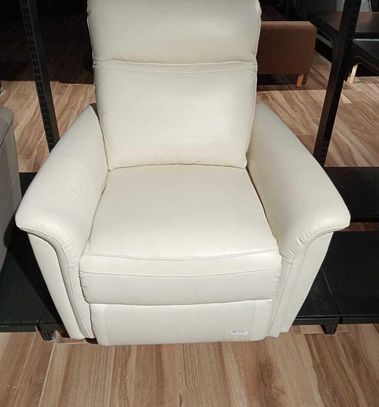 Chair single leather, bonded image