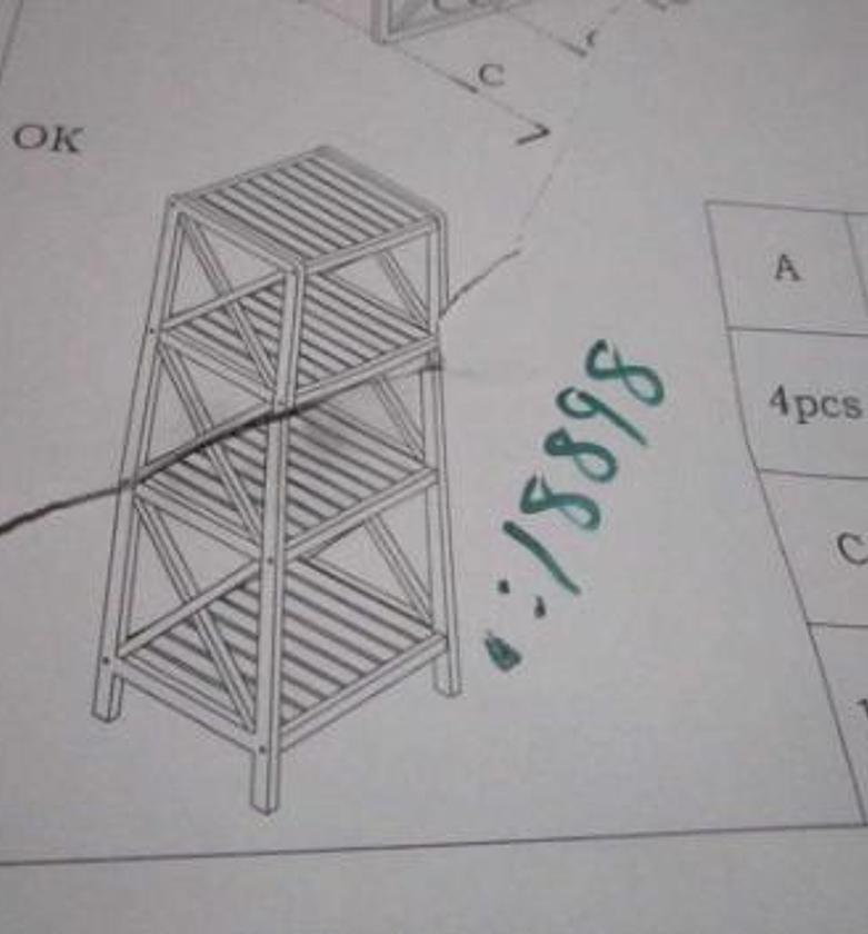 Shelf storage with 4 shel image