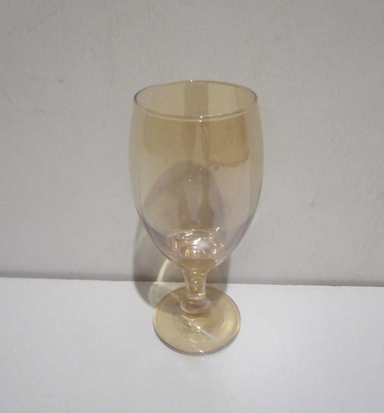 Glass cup gold 460ml #ref:h009/gold# image