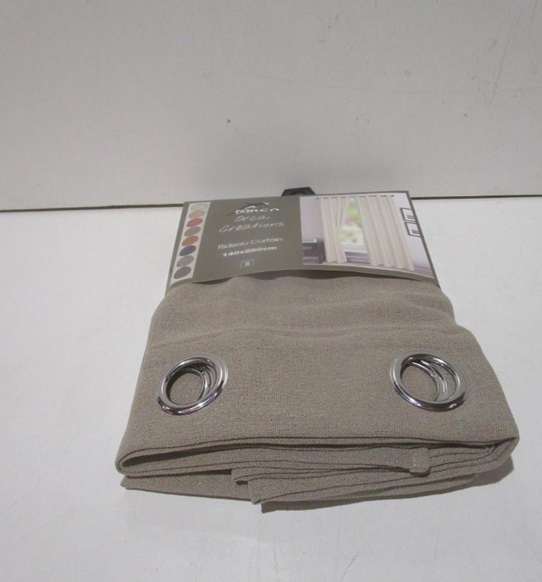 Curtain 140x280 cm 100% polyester image