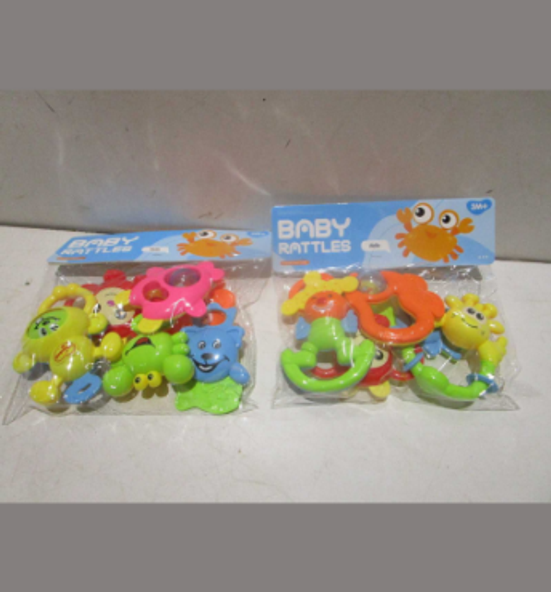 Baby rattles toy set 6pcs image