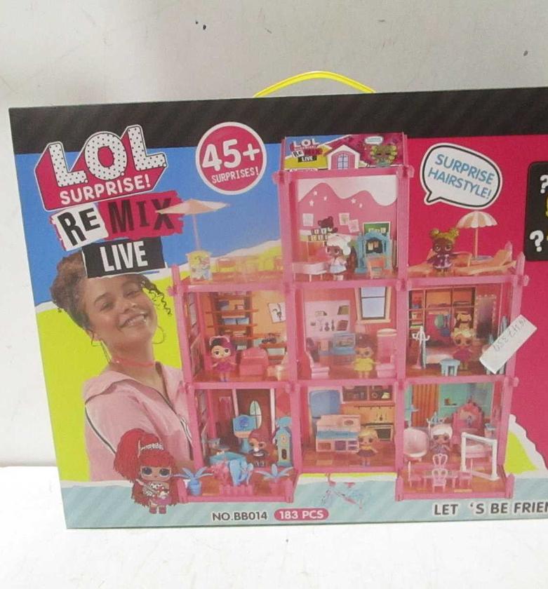 Lol house doll*12 157pcs plastic image