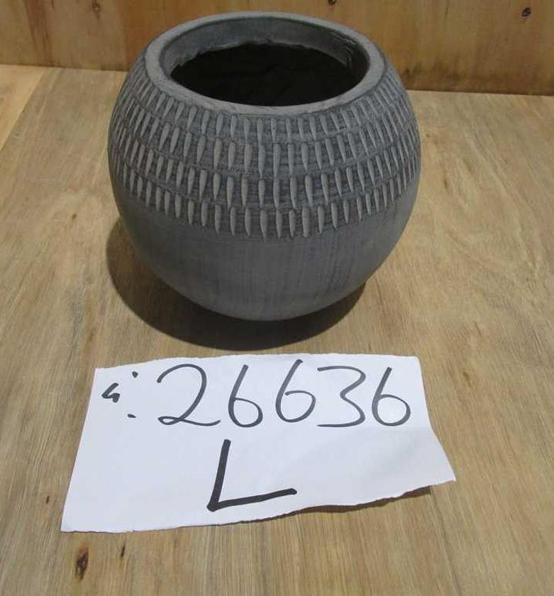 Pot large outdoor cylinde image