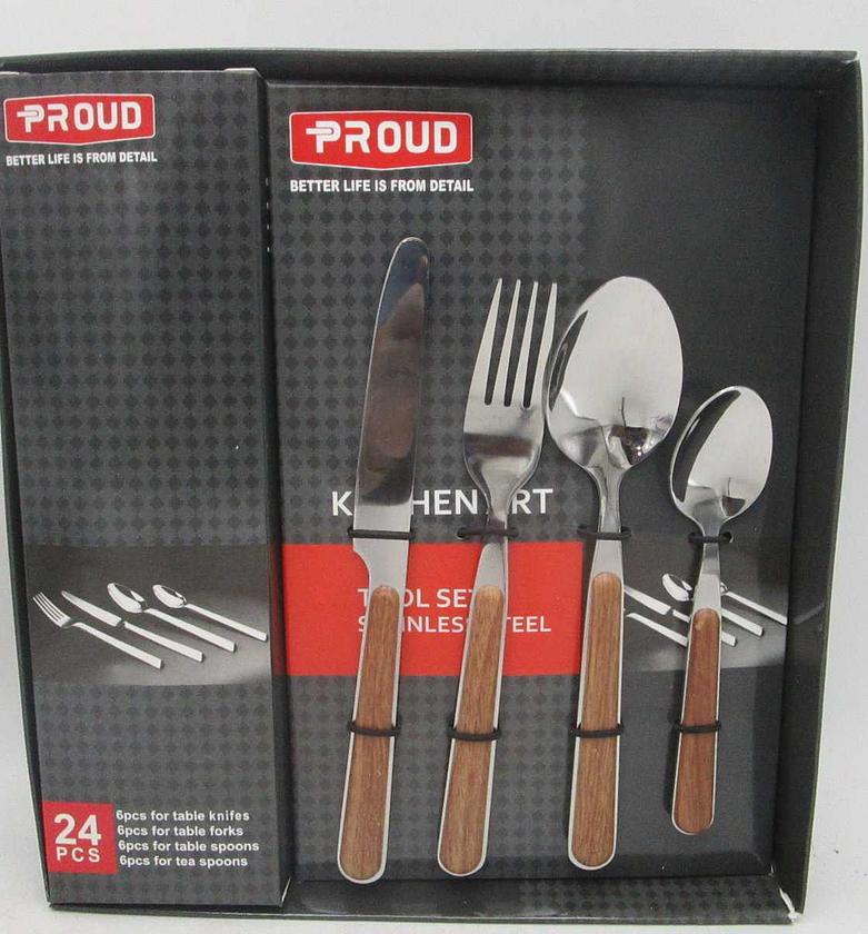 Stainless steel cutlery set image
