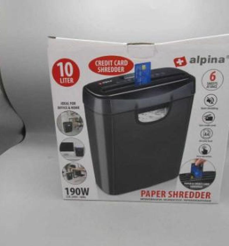 Paper shredder 230V 190W image