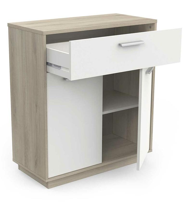 2 door 1 drawer storage image