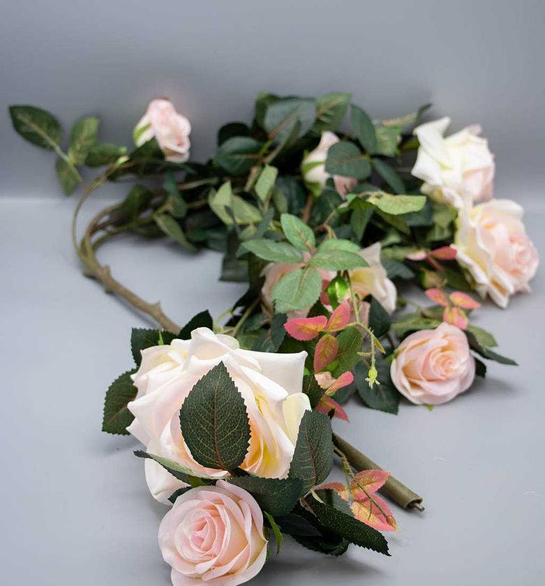 Artificial rose 10 flower image