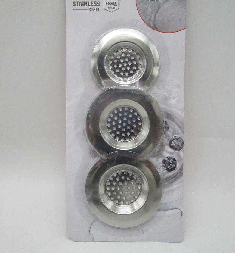 Sink strainer 3pc ss #ref:8.711252249e+011# image