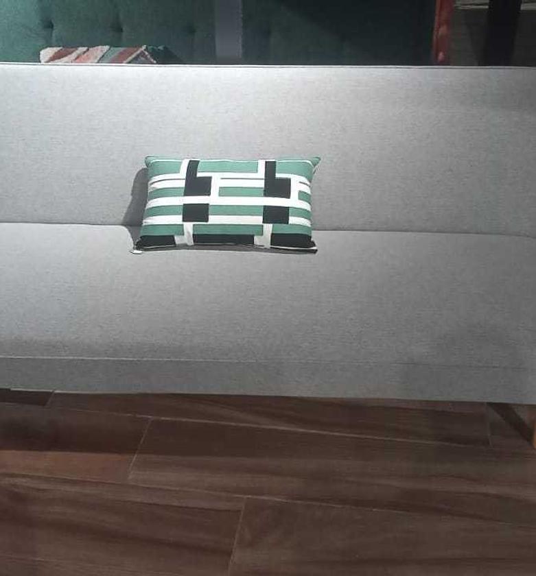 Sofa bed 3 seater wood image