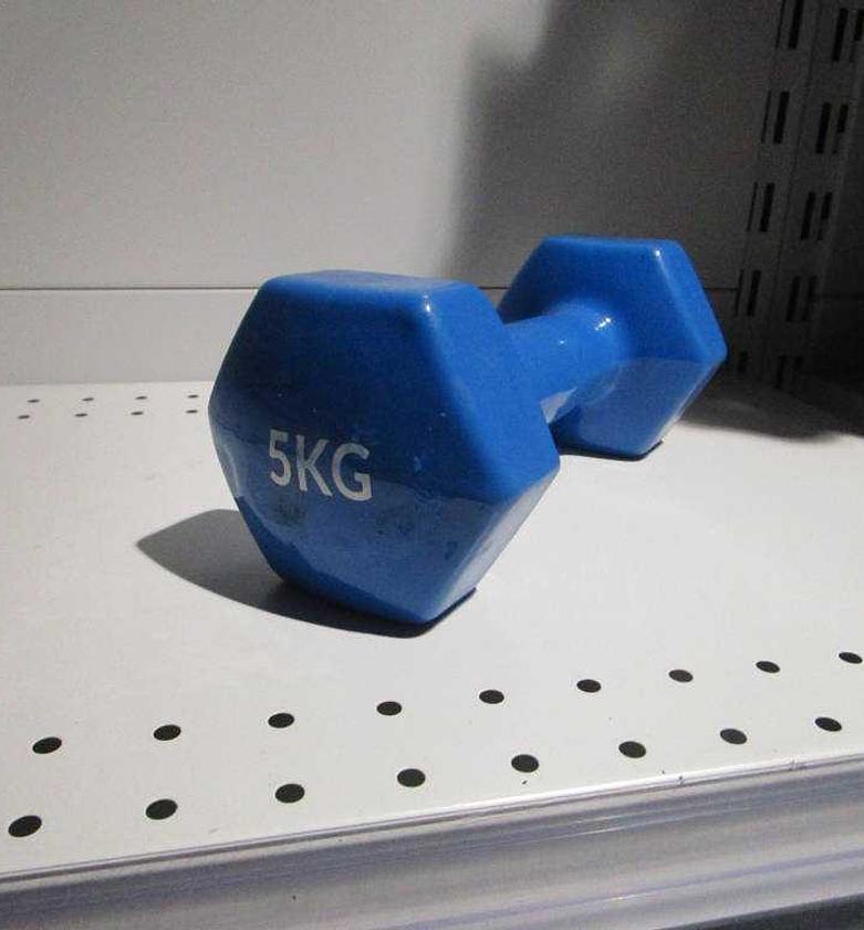 Dumbbell vinyl coated 5kg image