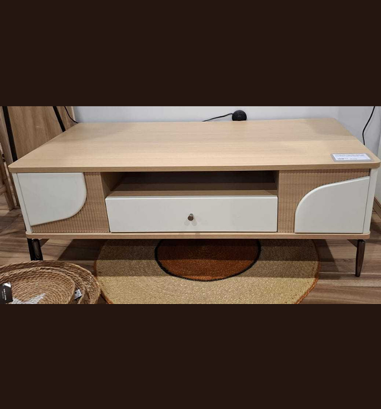 Coffee table mdf+melamine white image