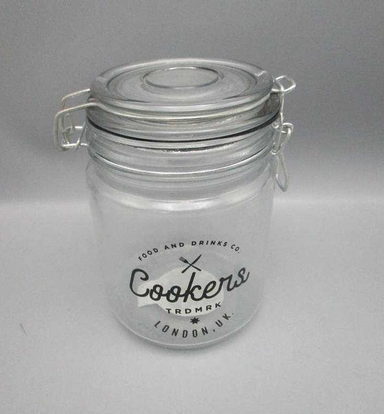 STORAGE JAR GLASS 750ML 3 image