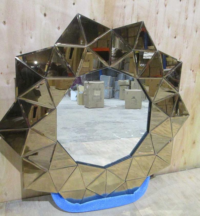 Mirror diamond shaped 90cm image