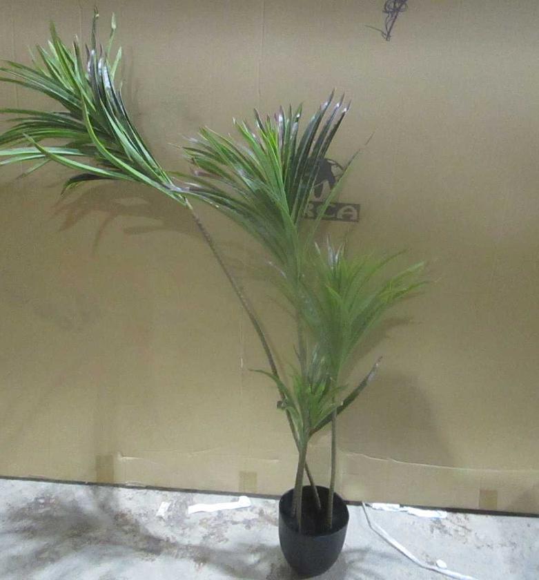 Real Touch Artificial Yucca Plant – 130cm with 1564 Leaves in 6" Plastic Pot image