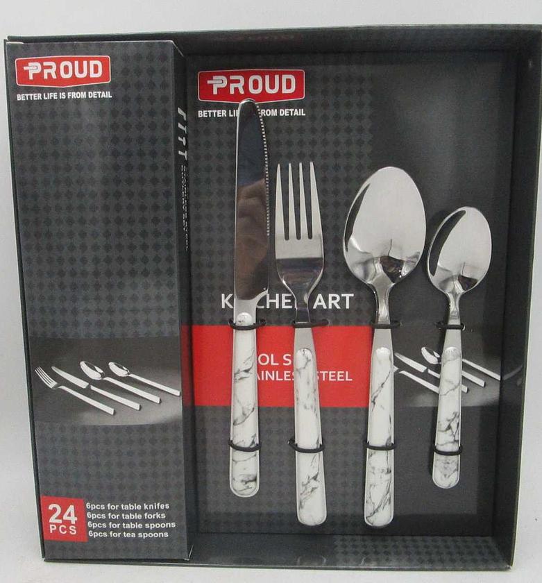 Stainless steel cutlery set image