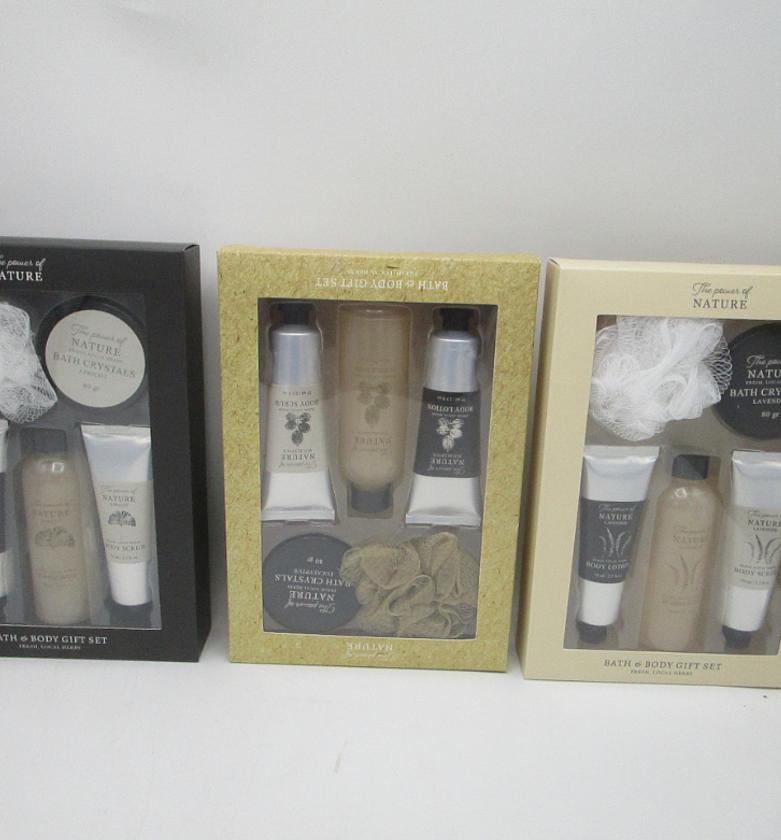 Bath set 5pcs 3ass  #ref: image