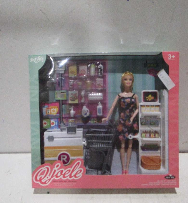 Super market barbie doll plastic image