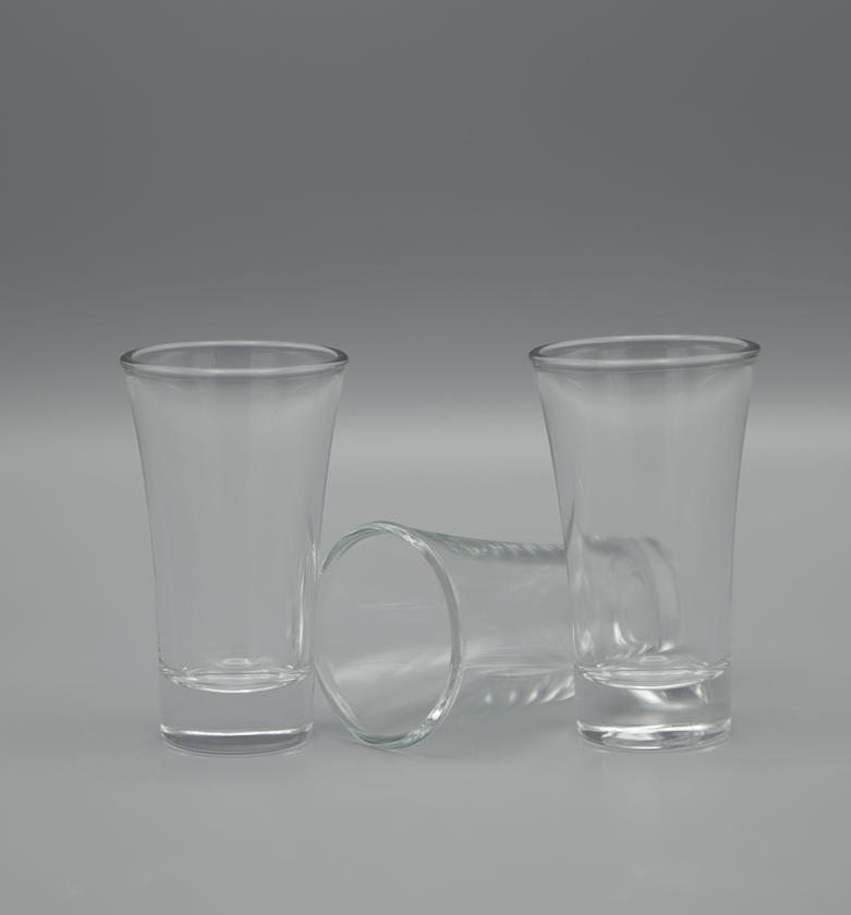 TEA CUP SET OF 3 PCS CLR image