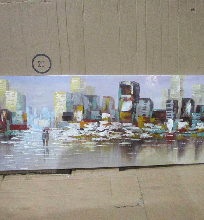 Painting 3d-handmade 50x150 #ref:29172-3# image