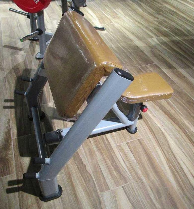 Seated arm curl machine , image