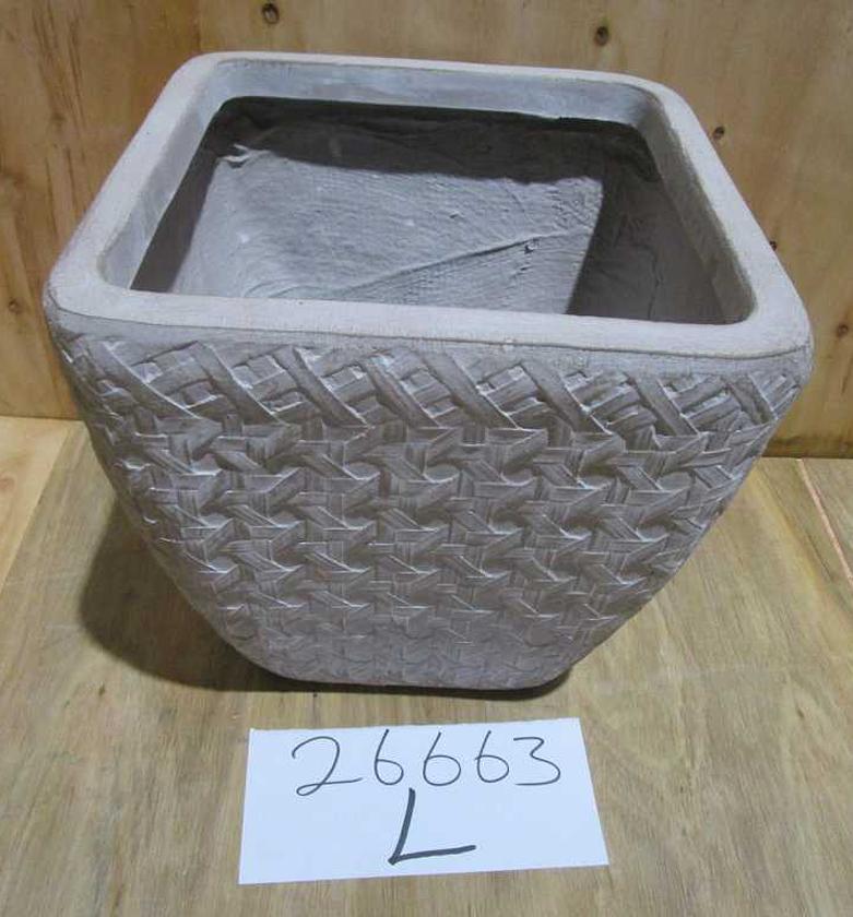 Pot large outdoor cylinde image