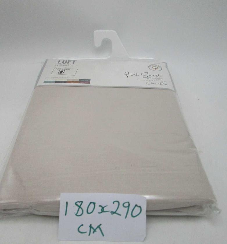 Flat sheet plain col (100 image