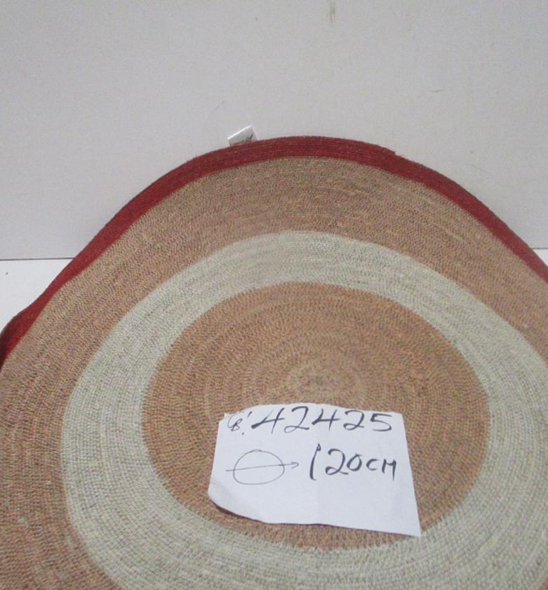 Round carpet of natural sea image