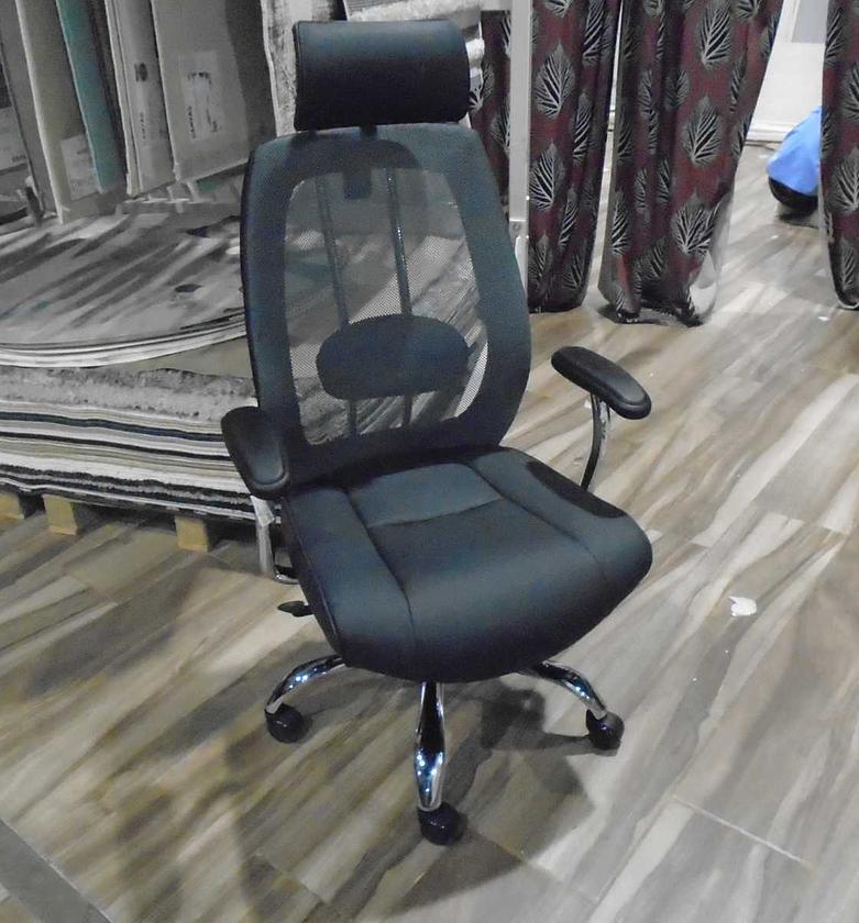 High-back chair mesh/pu   image