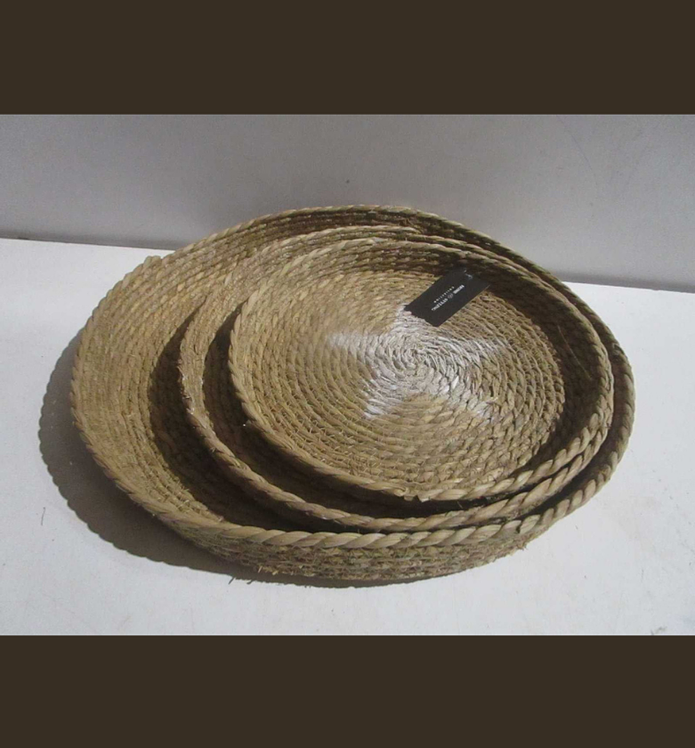 Basket set 3pcs 47cm natural image
