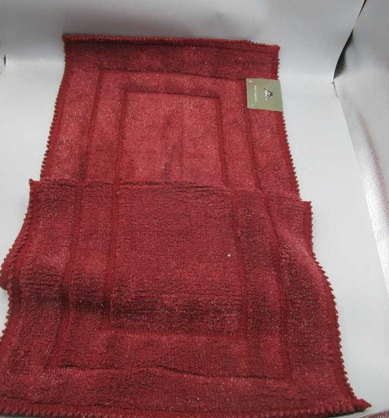 Bathmat cotton woven with image