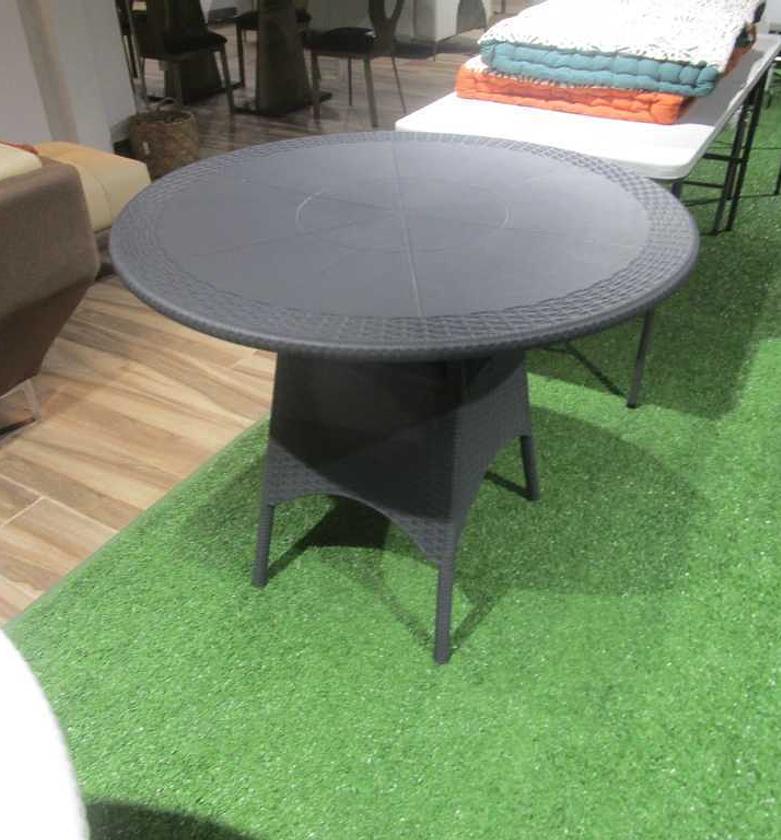 Table new round rattan da image