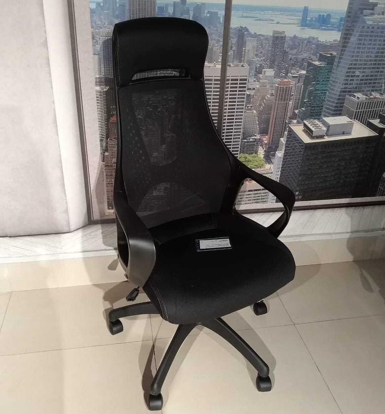 High back office chair black image