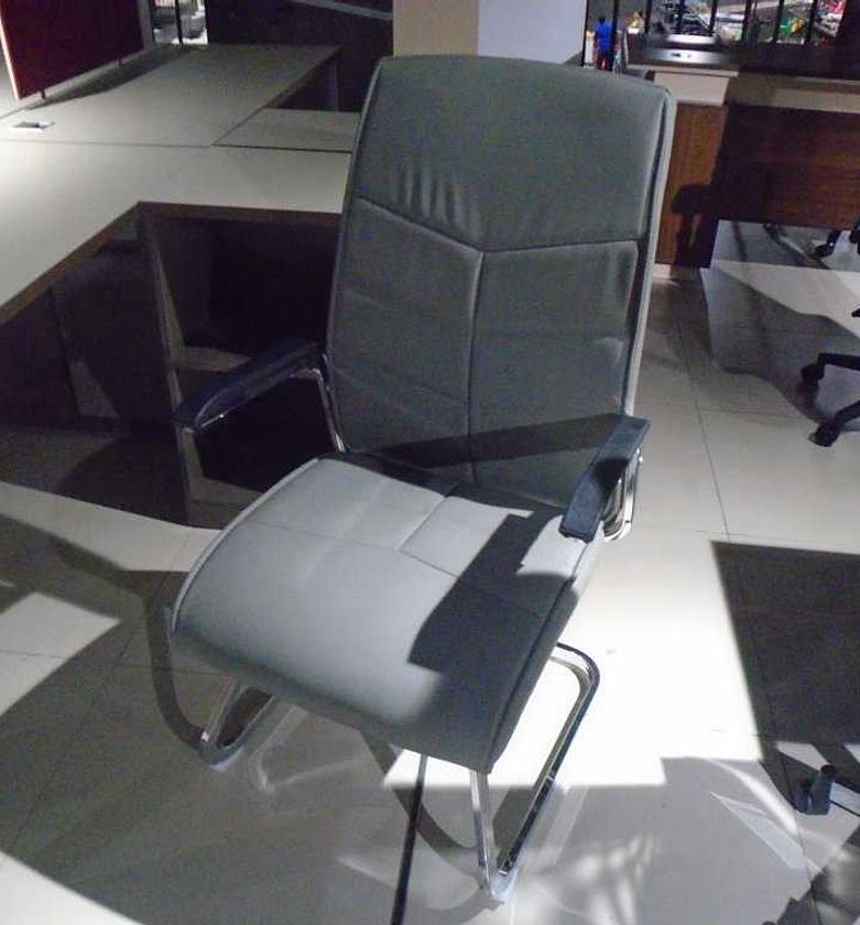 Visitor chair pu ft-07 gr image