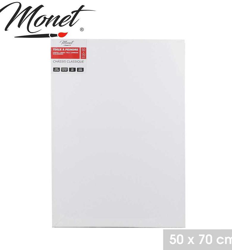 Artist painting canvas 50x70cm image