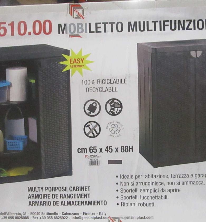 Cabinet small pvc with 2  image