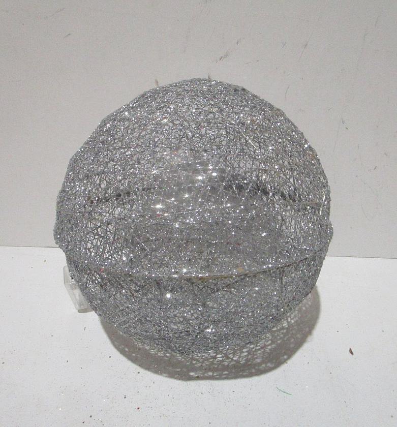 Xmas metal ball deco with image