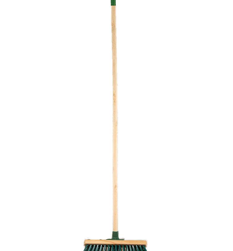 WOODEN BROOM L. HANDLE: 1 image