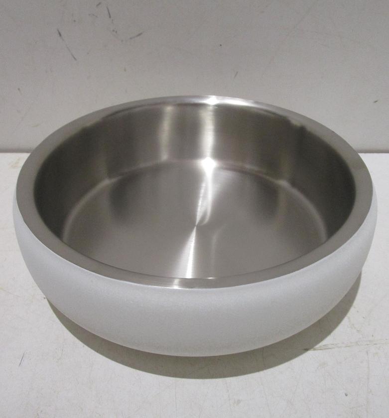 Plate big round stainless image
