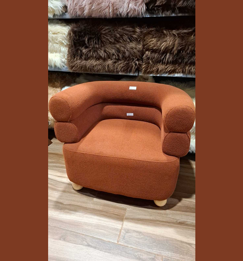 Armchair dark terra  image