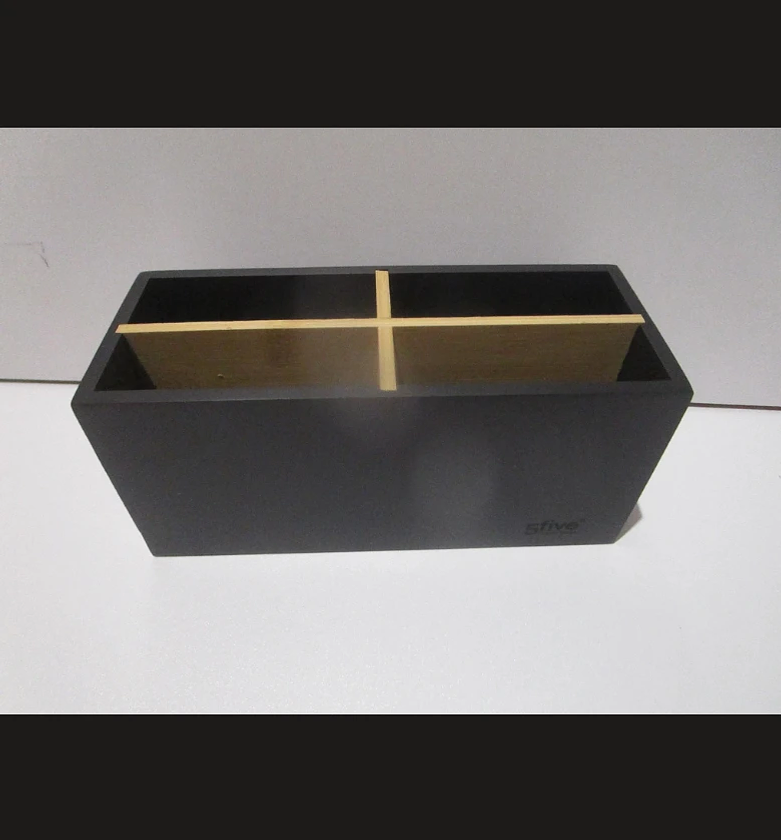 Organizer 4 comp natureo black image