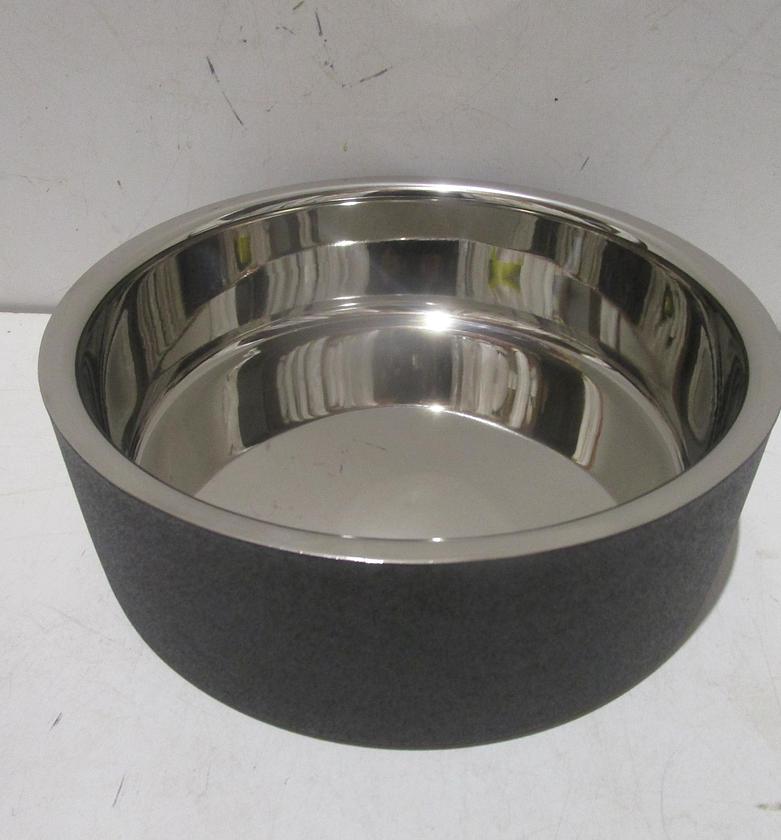 Plate big round stainless image