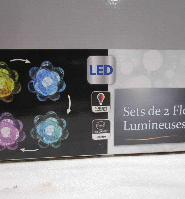 LED FLOWERS DECORATION X image