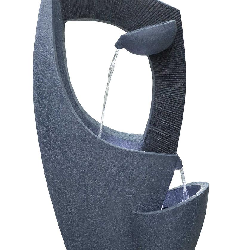 Fountain polyresin with led image