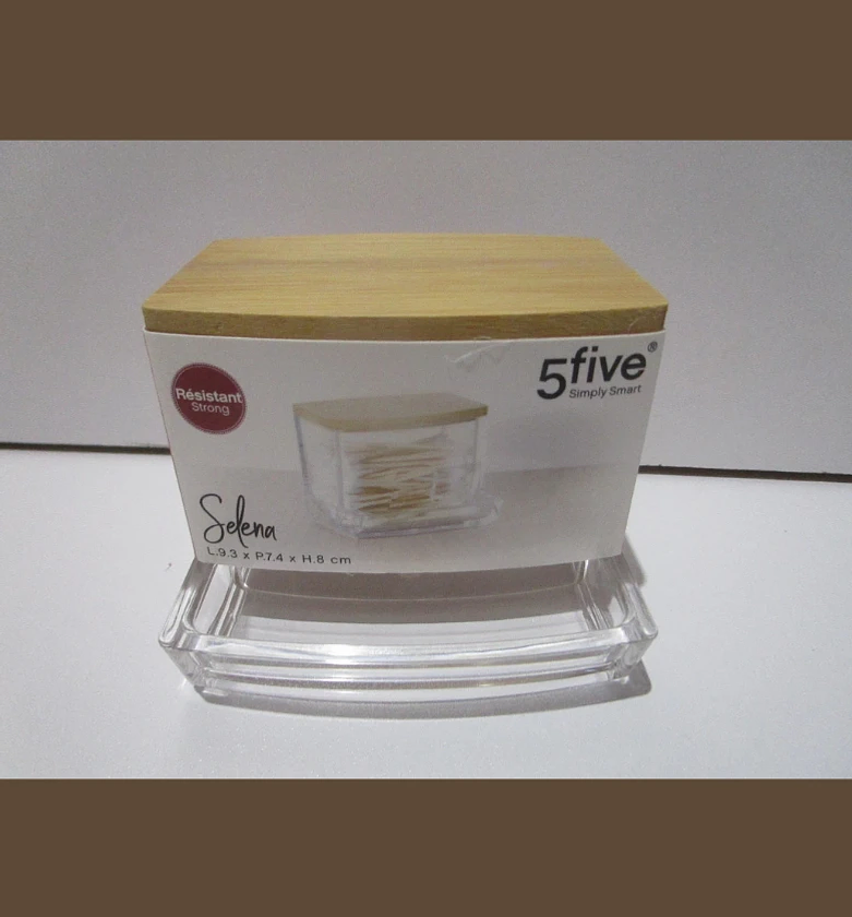 Dispenser q tip selena bamboo image