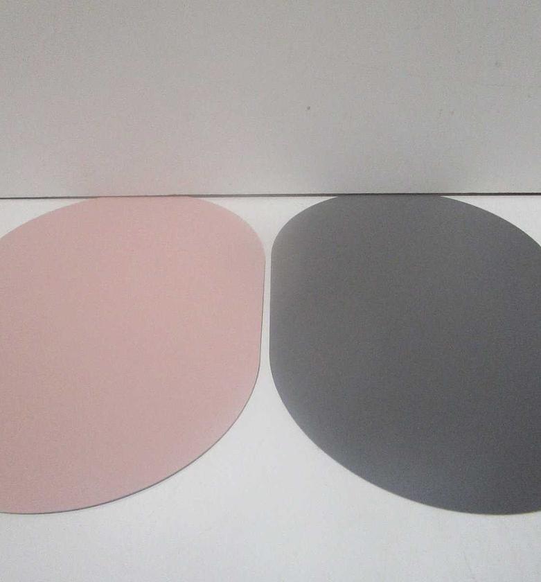 Placemat pink+grey 30*44.5cm, 120g image