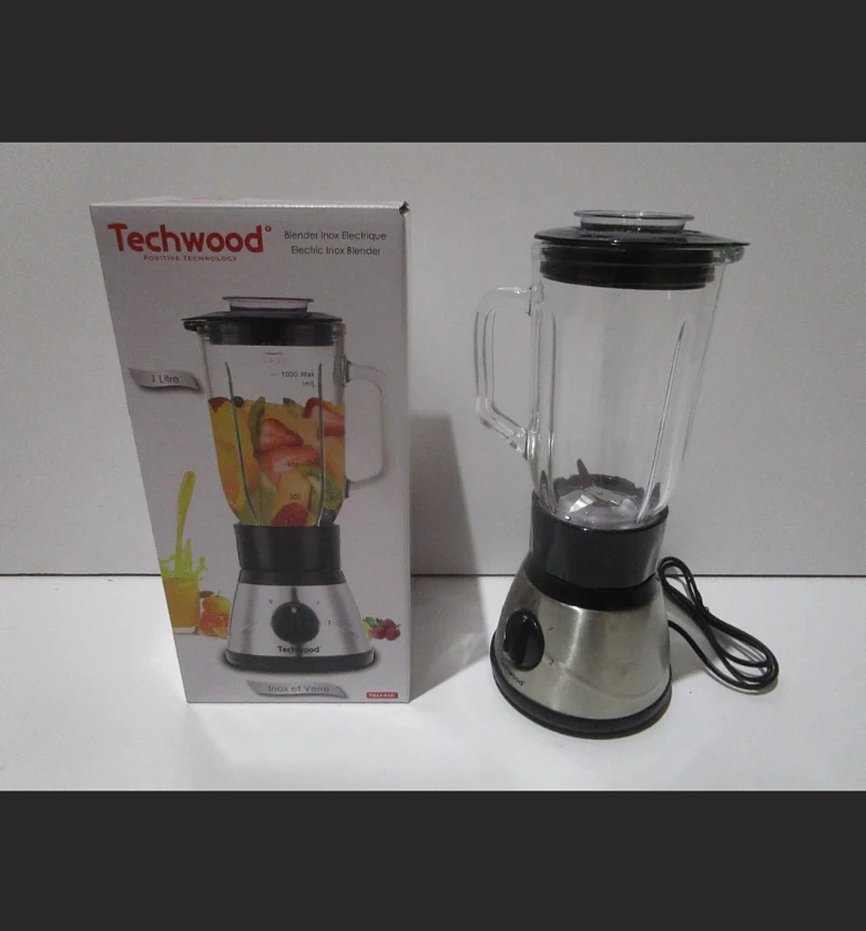 Blender stainless steel glass image