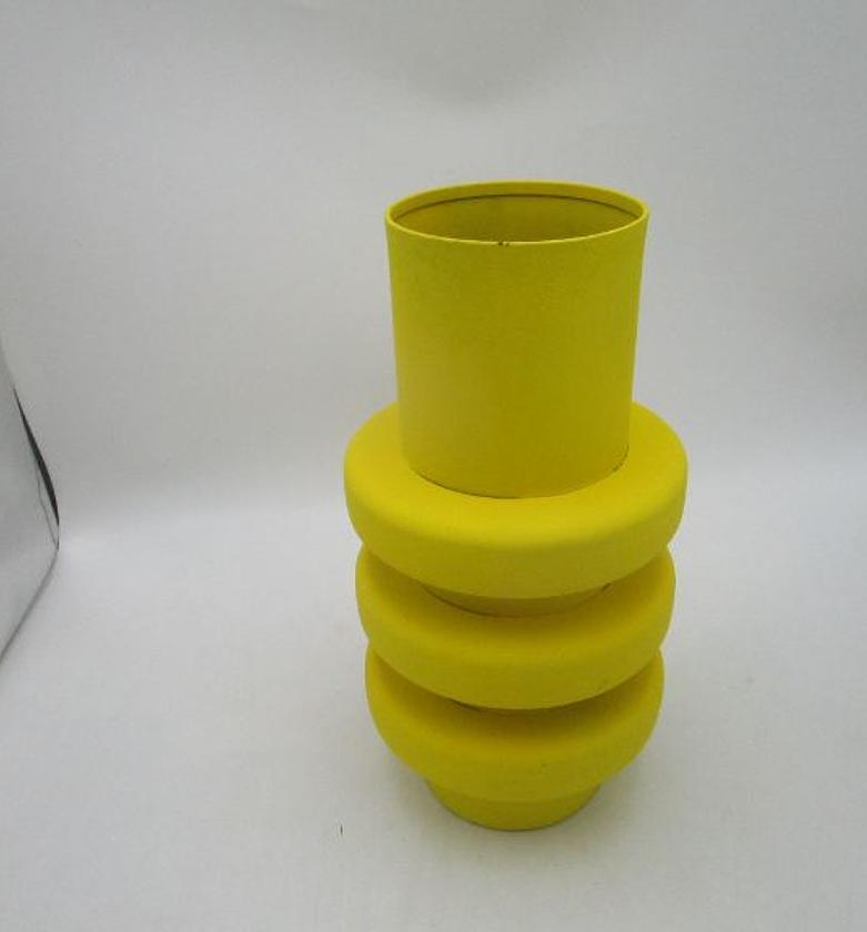 Vase ring - textured iron image